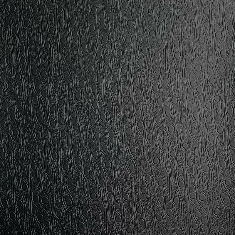 หนังพีวีซีสีดำสำหรับรองเท้า