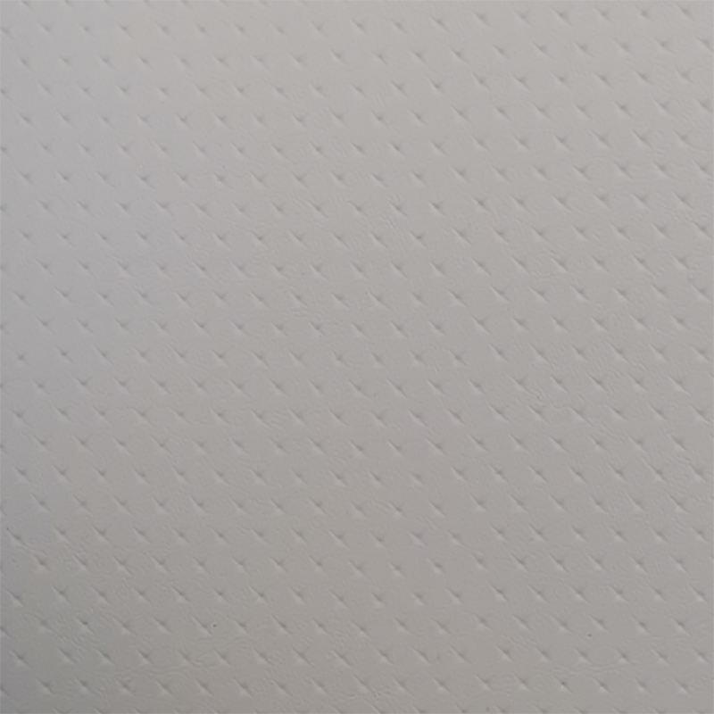 หนัง PVC Anti Slip สีขาวสำหรับรองเท้า