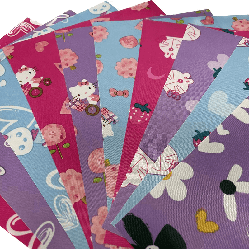 ผ้าซาตินพิมพ์ด้วยการเคลือบพีวีซี